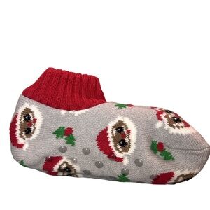 BNWOT Santa Slipper Socks with grippers